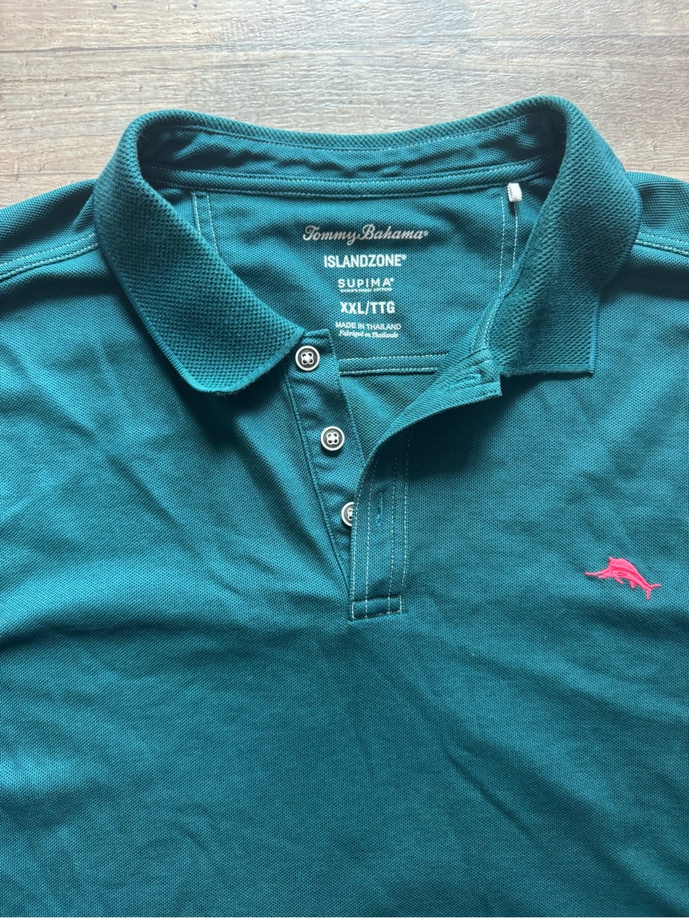 Tommy Bahama Men's IslandZone Long Sleeve Polo Supima Size XXL
